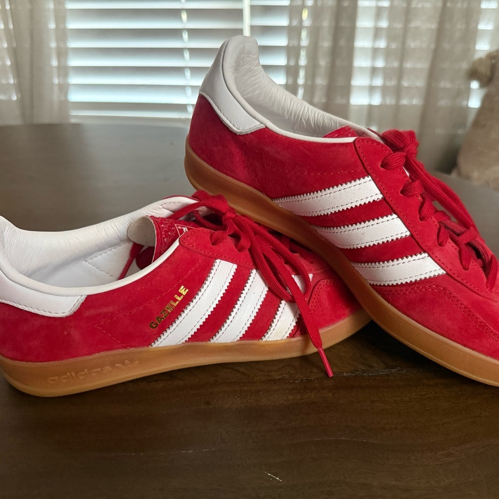 Adidas Red Suede Samba Gazelle